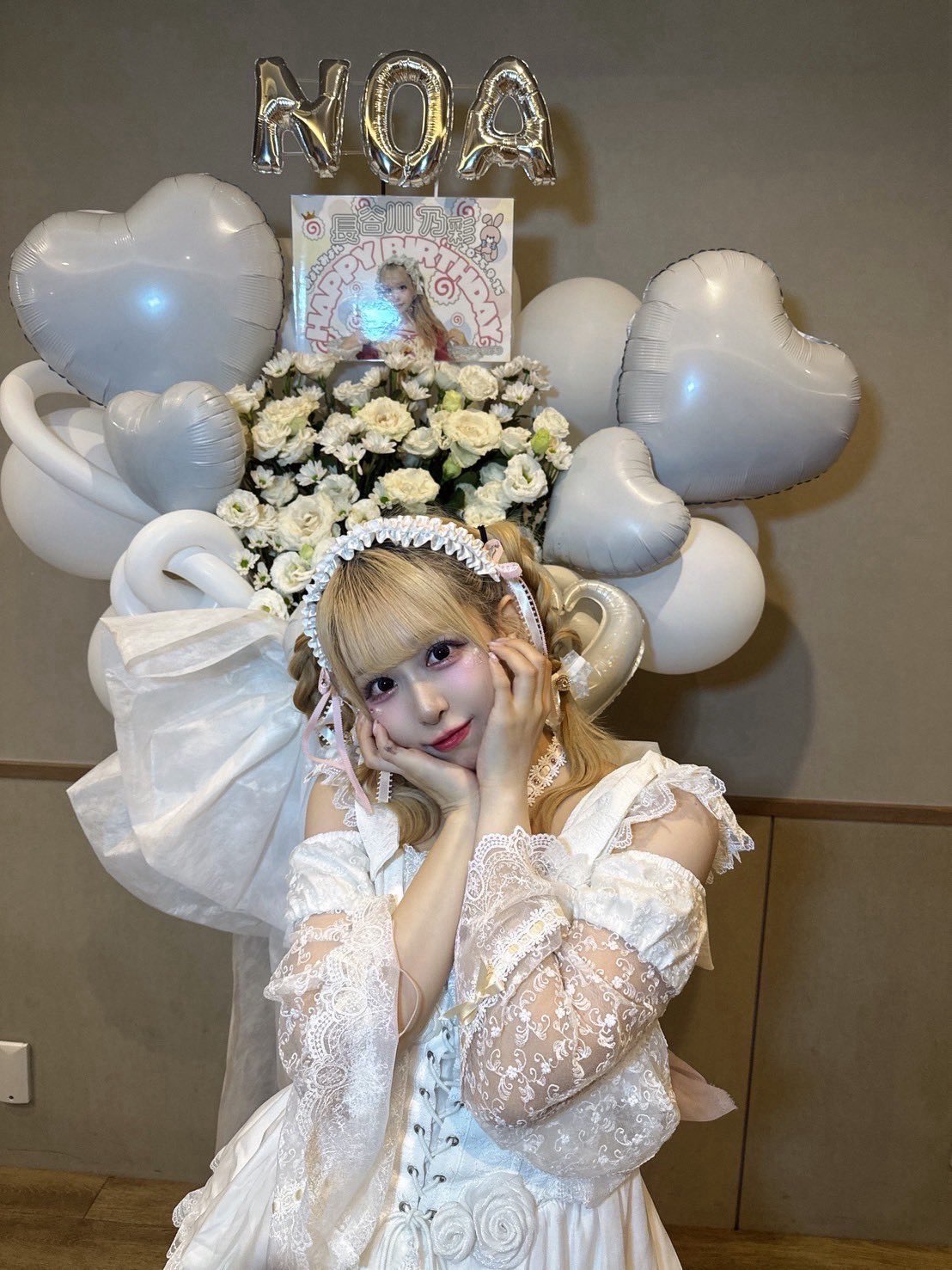 【さっしー様】4/20神奈川 卓上グリッターローズ 生誕祭 誕生日 推し活 ユニバちょーたのしかった！！みんなはいったことあるー？ᕙ( ៸
