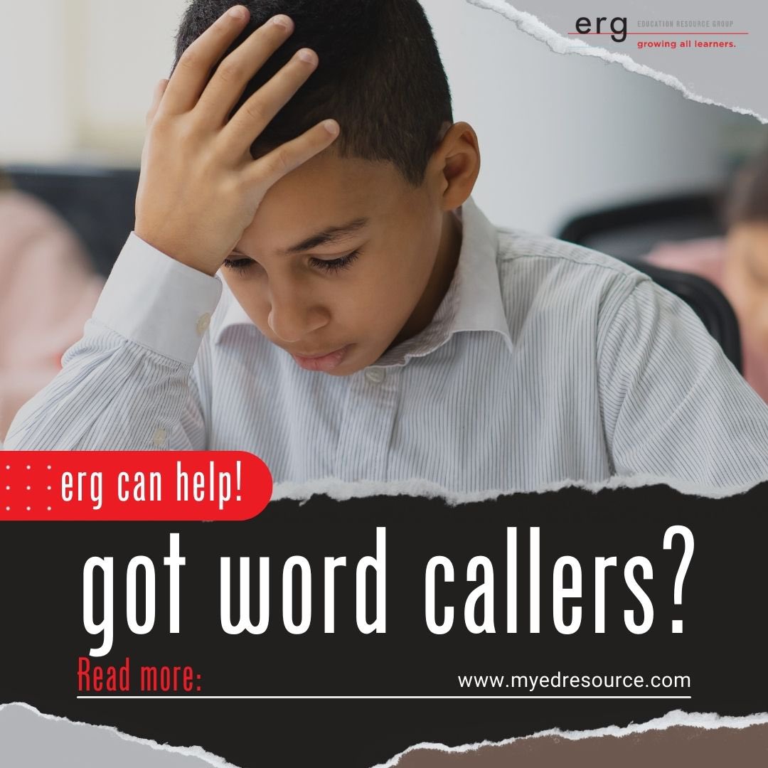LearnwithERG's tweet photo. Some students have learned to call words with OUT creating meaning. This profile of reader can be helped but first need to be identified. ERG can help!

#learnwithERG
#leadwithERG https://t.co/kDs9XbWACR