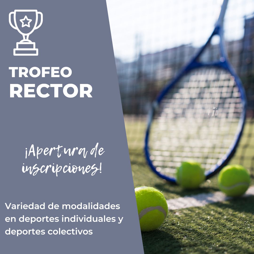 #Noticias_UBU | ABRIMOS INSCRIPCIONES PARA EL TROFEO RECTOR 25/26

• Variedad de disciplinas deportivas para practicar.

• MODALIDADES: Individuales o colectivas. | #Trofeo_Rector_UBU  

►ubu.es/deportes/compe…