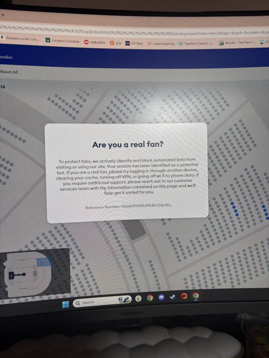 IM NOT A BOT AXS IM JUST TRYING TO FIND AVAILABLE SEATS WHY CANT YOU FIND THE ACTUAL BOTS I JUST WANNA SEE ARIANA