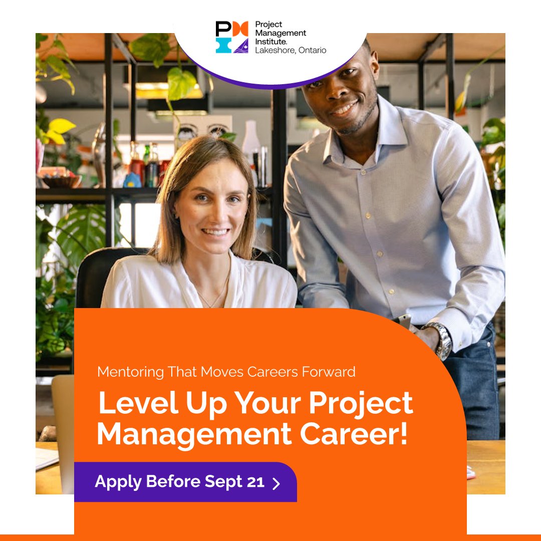 pmilakeshoresm's tweet image. Invest in your growth—and someone else’s. Goals, feedback, accountability. Kick-Off Sept 27, 10AM ET; Ends Feb 13. Members $50. Apply by Sept 21: vist.ly/46y83
 #PMILOC #Mentorship #PMCommunity #Mississauga #CareerGrowth