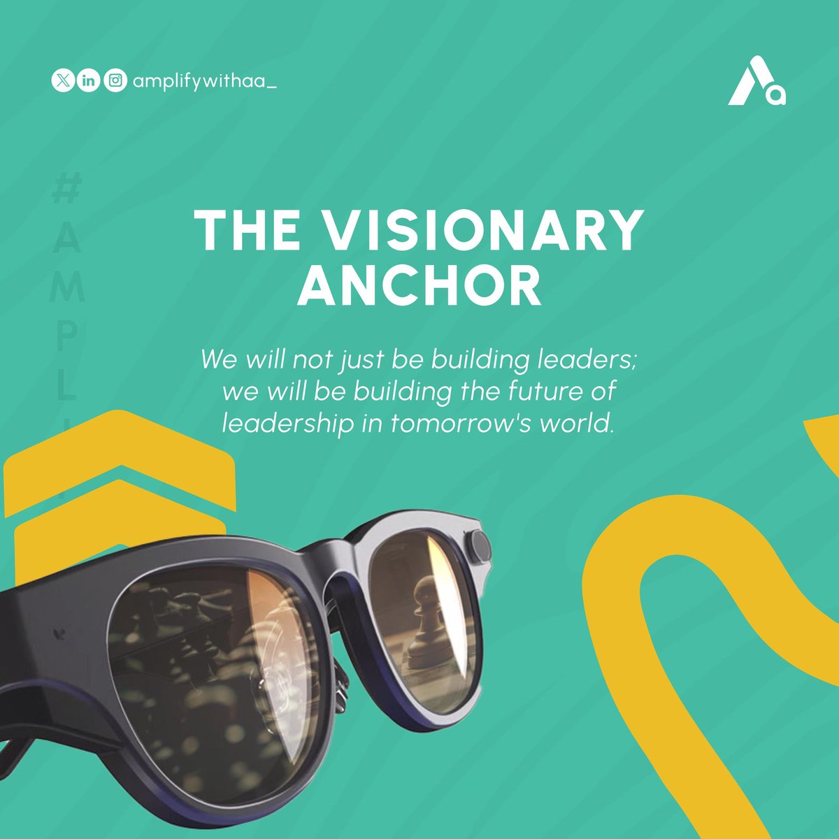 abitoguna's tweet photo. Every great future begins with vision; as anchors steady ships, vision steadies leaders.

The future belongs to the ready. Let's AMPLIFY.

#Visionary
#Amplify
#Aa https://t.co/eM5Rdfqh6K
