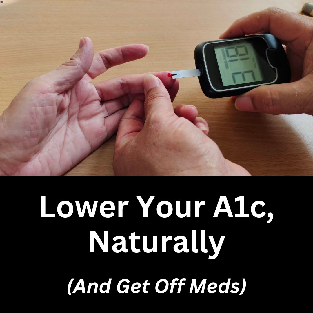 DrBPHealth's tweet photo. Way too often patients are told the only way they can lower &amp; manage their A1c is through medications.

This is completely false.

I have countless patients who have done otherwise.

THREAD https://t.co/O7PyaFUjsX