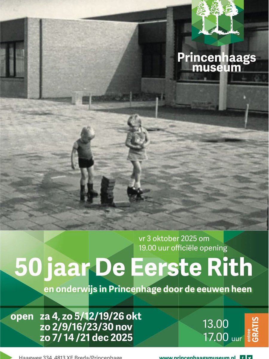 Het laatste kwartaal staat in het  teken van 50 jaar Kbs De Eerste Rith.