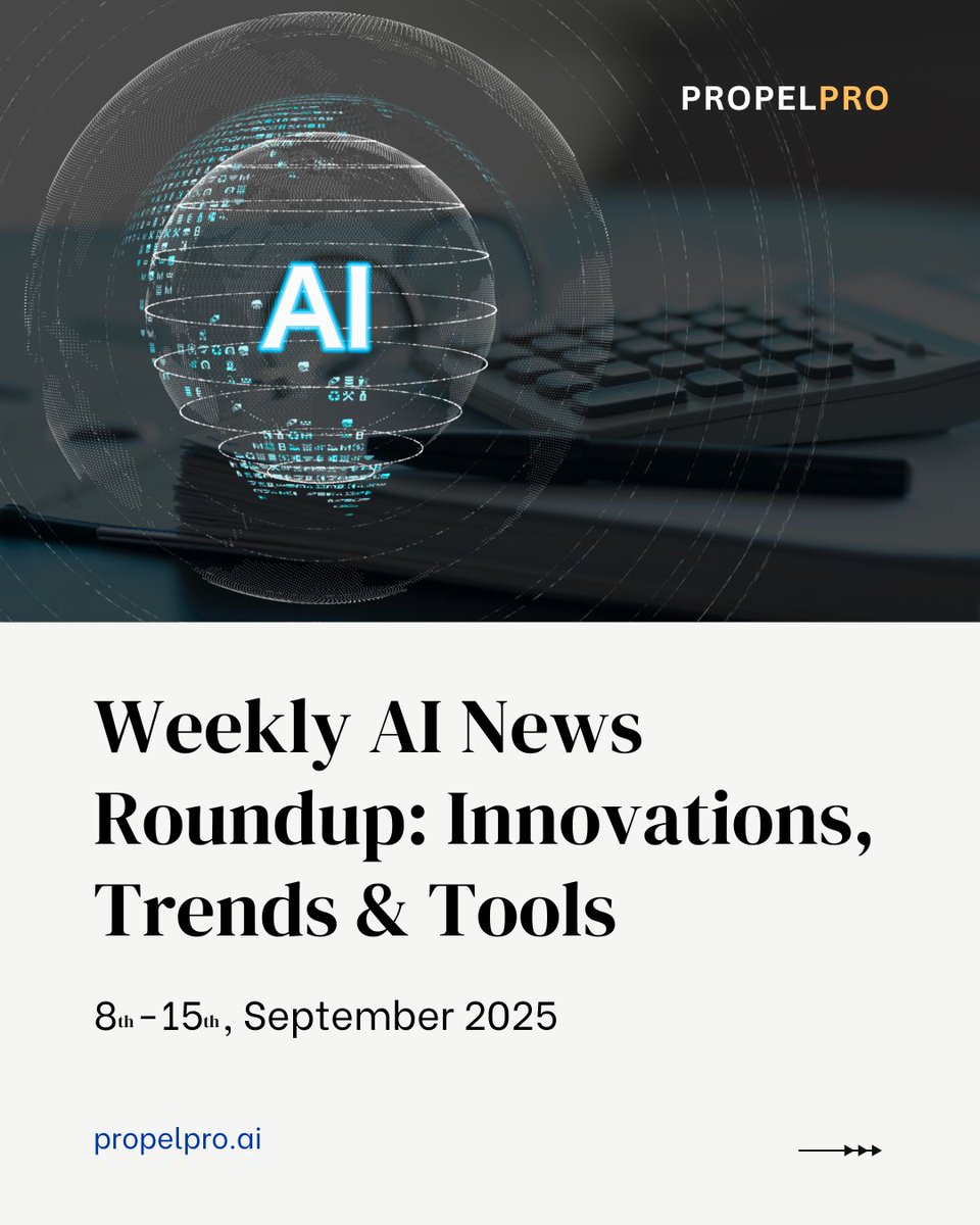 DimensionlessAI's tweet photo. 🚨 AI Weekly News Digest 🚨

Missed this week’s biggest AI updates? 🤖
Here’s your quick roundup of the latest innovations, launches, and insights transforming the AI world: ⤵️
(1/2) https://t.co/JmFKkYuTOX