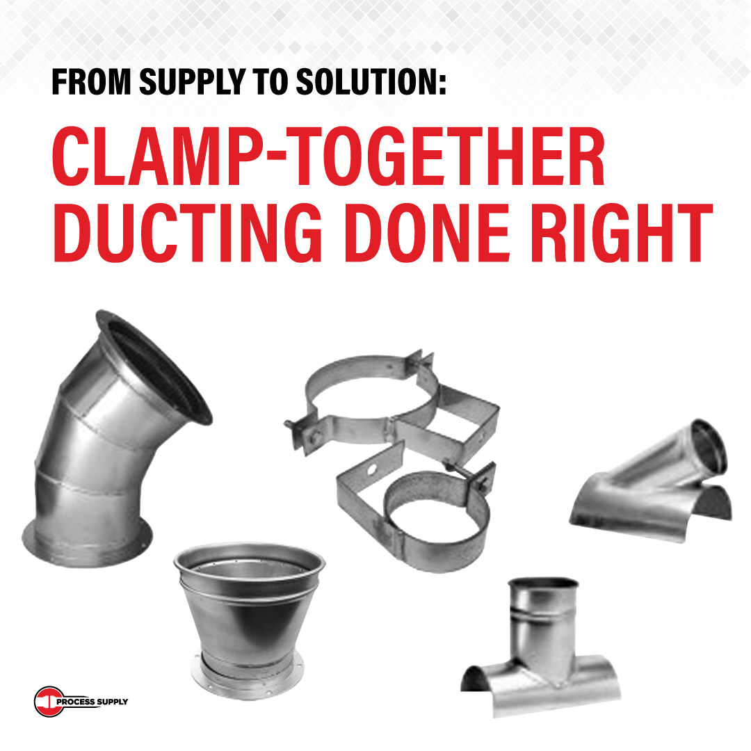 ProcessSupplyUS's tweet image. Upgrade your airflow systems with precision-fit ducting solutions. We offer high-performance clamp-together ductwork from trusted partners like Nordfab—built for speed, durability, and easy installation. ow.ly/Bc2050WXetY

#ductingsolutions #industrial #nordfab
