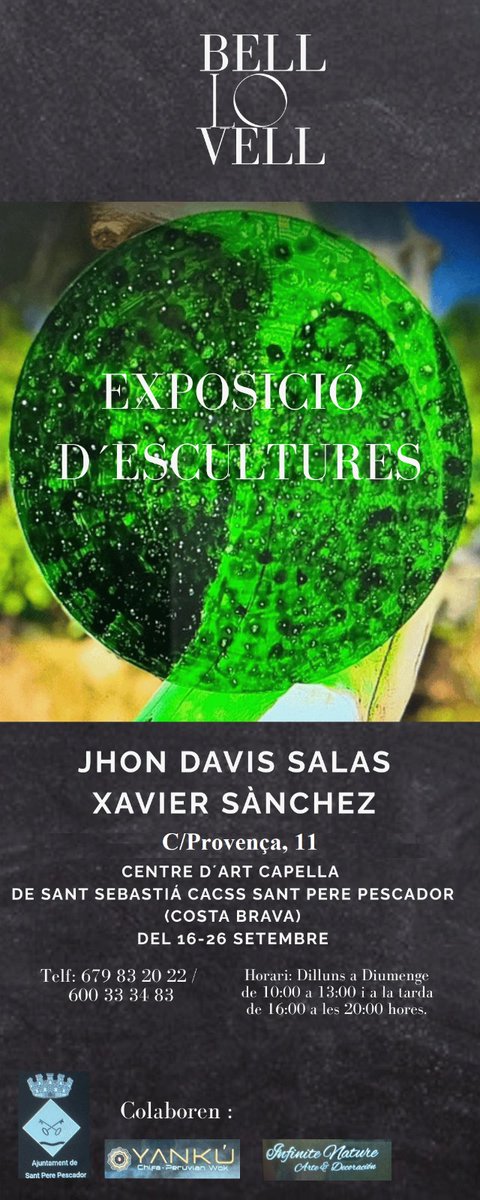 Exposició d'escultures al CACSS