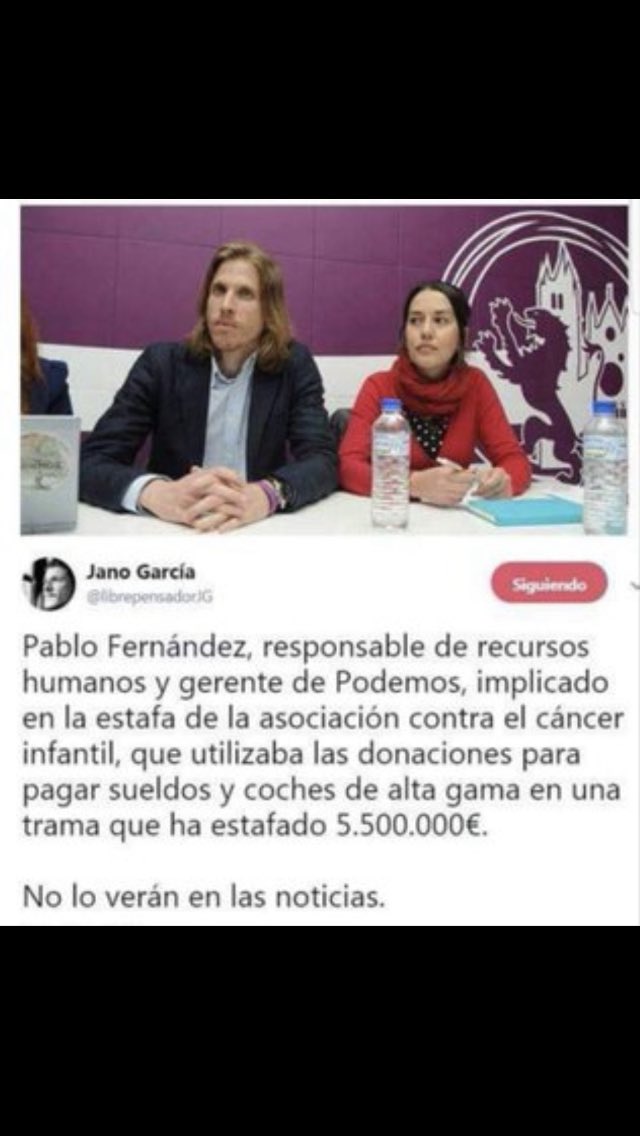 AntoGasolinas's tweet photo. @cristinasegui https://t.co/HVWknfcmxt