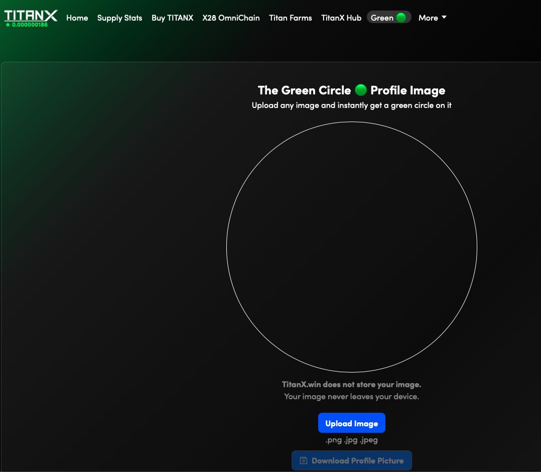 Hey #TitanX , do you want a green circle?  Visit app.titanx.win and click on GREEN at the top. 
 Embracing a positive and growth-oriented mindset, fostering collaboration, and strategically leveraging resources appear to be crucial factors in translating abundance into