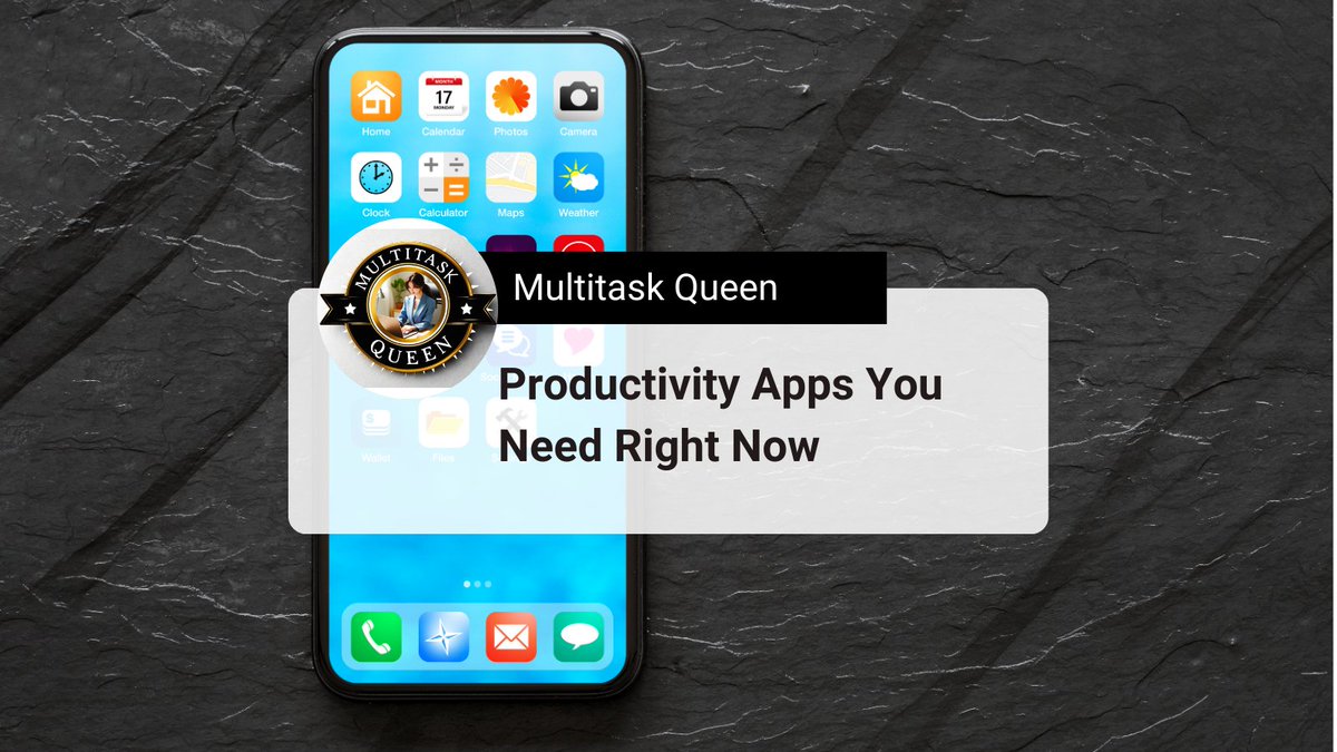 Multitask_Queen's tweet image. Work faster with apps ⚡

👉 Notion → organize
👉 Forest → stay focused
👉 Todoist → tasks
👉 Evernote → notes

💡 Apps = smart assistant.

#Productivity #StudyApps