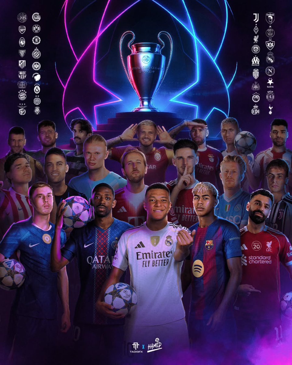 The Champions wis back! 🔥🥺
Which team will be champions this season? 🤔
We’ll come back at the end of season and see who their Nostradamus was. 😎😁