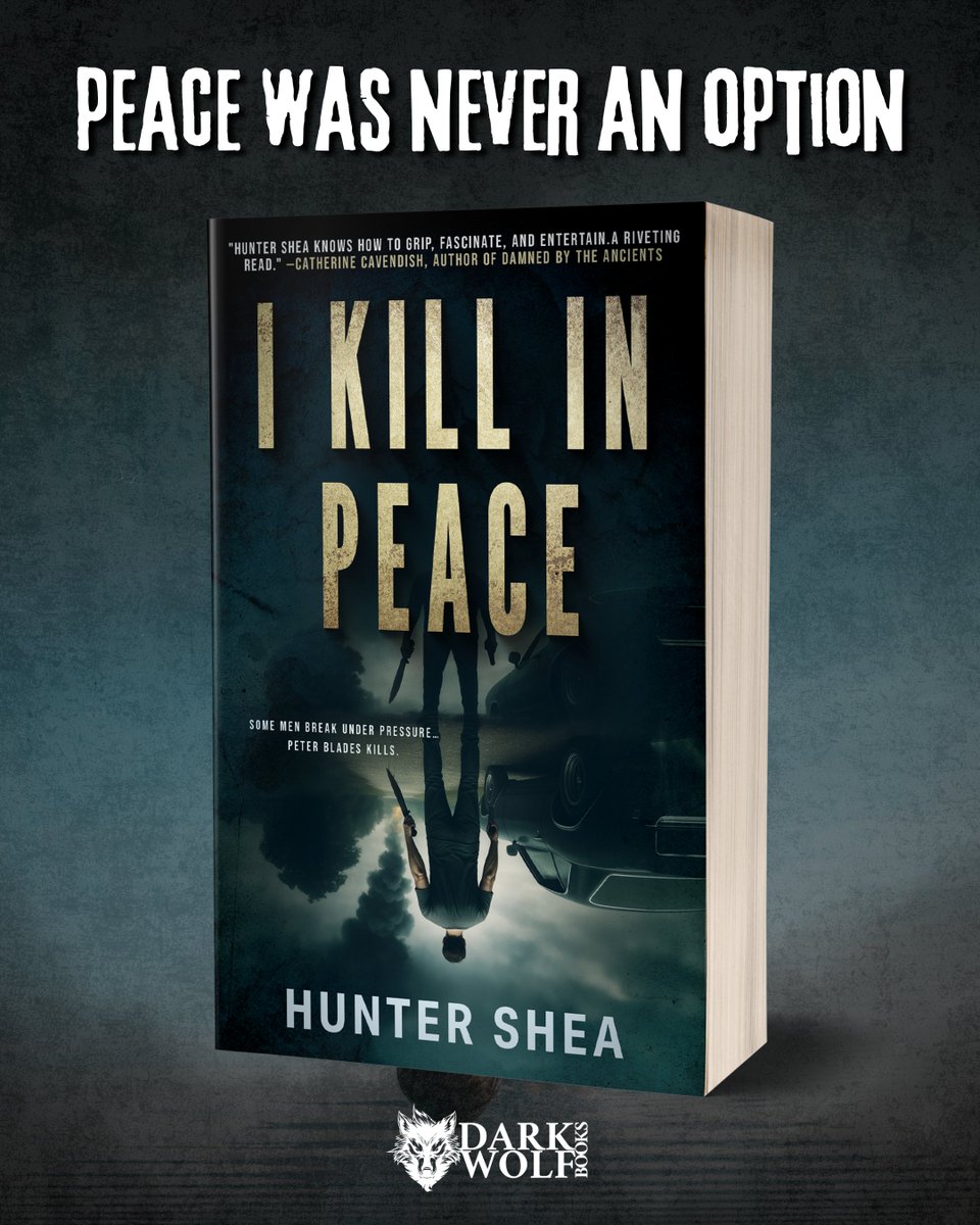 Today's the day! I KILL IN PEACE is available to shatter your brain. bit.ly/46dqrcS