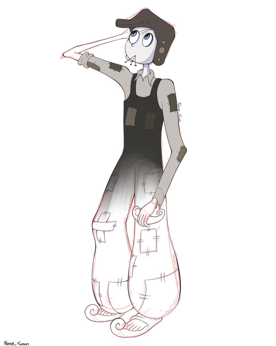 NeNe_kunnn's tweet photo. Tack the Cobbler 
#wip #tack #cobbler #illustration https://t.co/tjGyTRDoaL