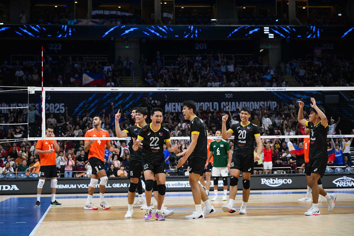 Imagine being a young Filipino boy watching this historic win in the world stage 🥺

Hope this win could inspire the youth to pursue volleyball, and for our federation and governing bodies to further support programs for the growth of Philippine volleyball 🇵🇭 🏐