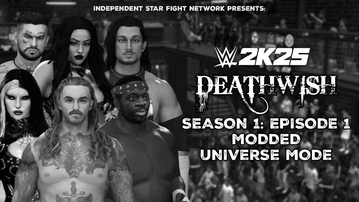 🚨 IT BEGINS 🚨
Deathwish Wrestling kicks off THIS THURSDAY 
The revolution begins. - 11PM BST/6PM EST!

No rules. No mercy. No turning back.
Here’s the lineup for our historic debut… 👇