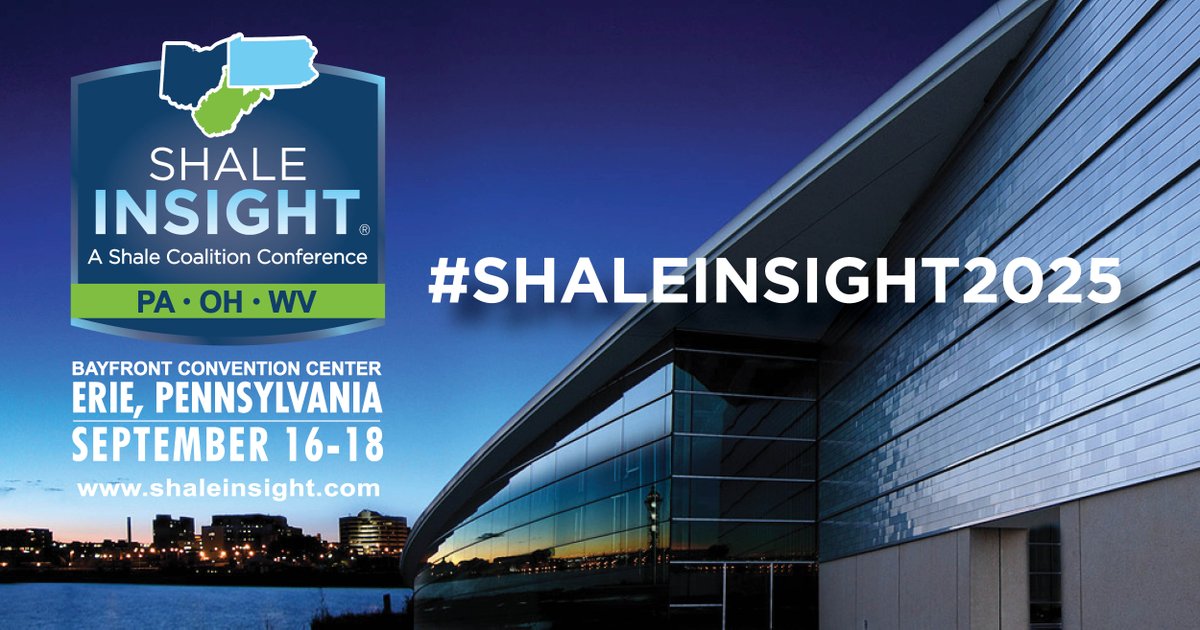 SHALEINSIGHT's tweet photo. SHALE INSIGHT®  2025 Kicks off today! Don’t forget to post you are attending and tag @SHALEINSIGHT to your posts!  

X: 
https://t.co/BrYXGLGVSk

Facebook: https://t.co/fLErtkIStv

LinkedIn: https://t.co/cTYlnQcAnd https://t.co/jWCVGXQ1M2