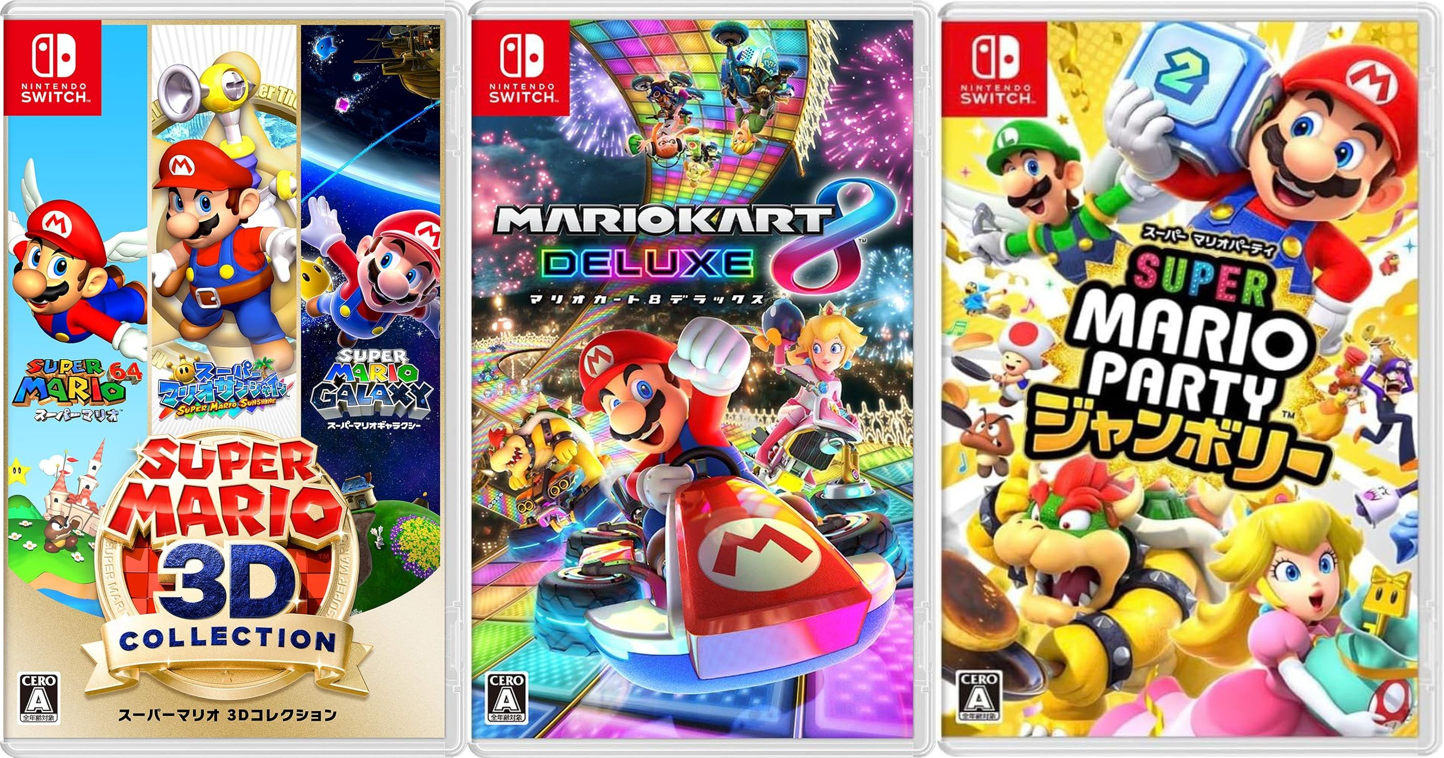 スーパーマリオ 3Dコレクション　スーパーマリオジャンボリー、スマブラまとめ売り スーパーマリオ 3Dコレクションスーパーマリオジャンボリー