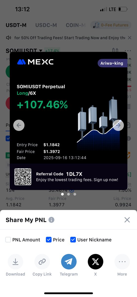 Nothing beats receiving a call from a friend and he says ape into this 

We aren’t done yet

$Somi is aiming for a new ATH

Credit once again to <a href="/ephasearts/">🦅Ephase🦅</a> ❤️
