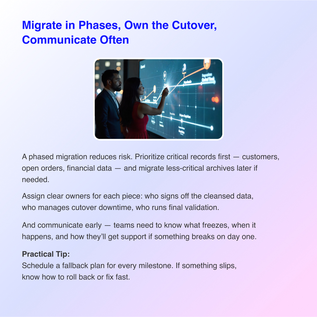 nalashaa's tweet image. Data migration is where most Dynamics 365 headaches begin — or end before they start.

Migrate once. Migrate right.

Learn more: nalashaadigital.com/dynamics-365/i…

#IBVRNC #Dynamics365 #DataMigration