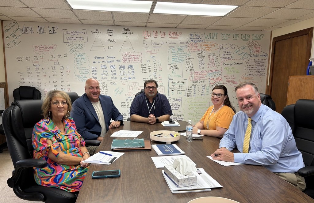 mercer_schools's tweet photo. Yesterday, Superintendent Toman, Dr. Adkins &amp; Rosemary Mitchell met with Education WV leaders Daniel Hodges &amp; Danielle Lee. Monthly meetings keep open communication, address teacher concerns &amp; build collaboration for student success. #DynamicDistrict #LoveMyWVSchool https://t.co/22vhKmI8e2