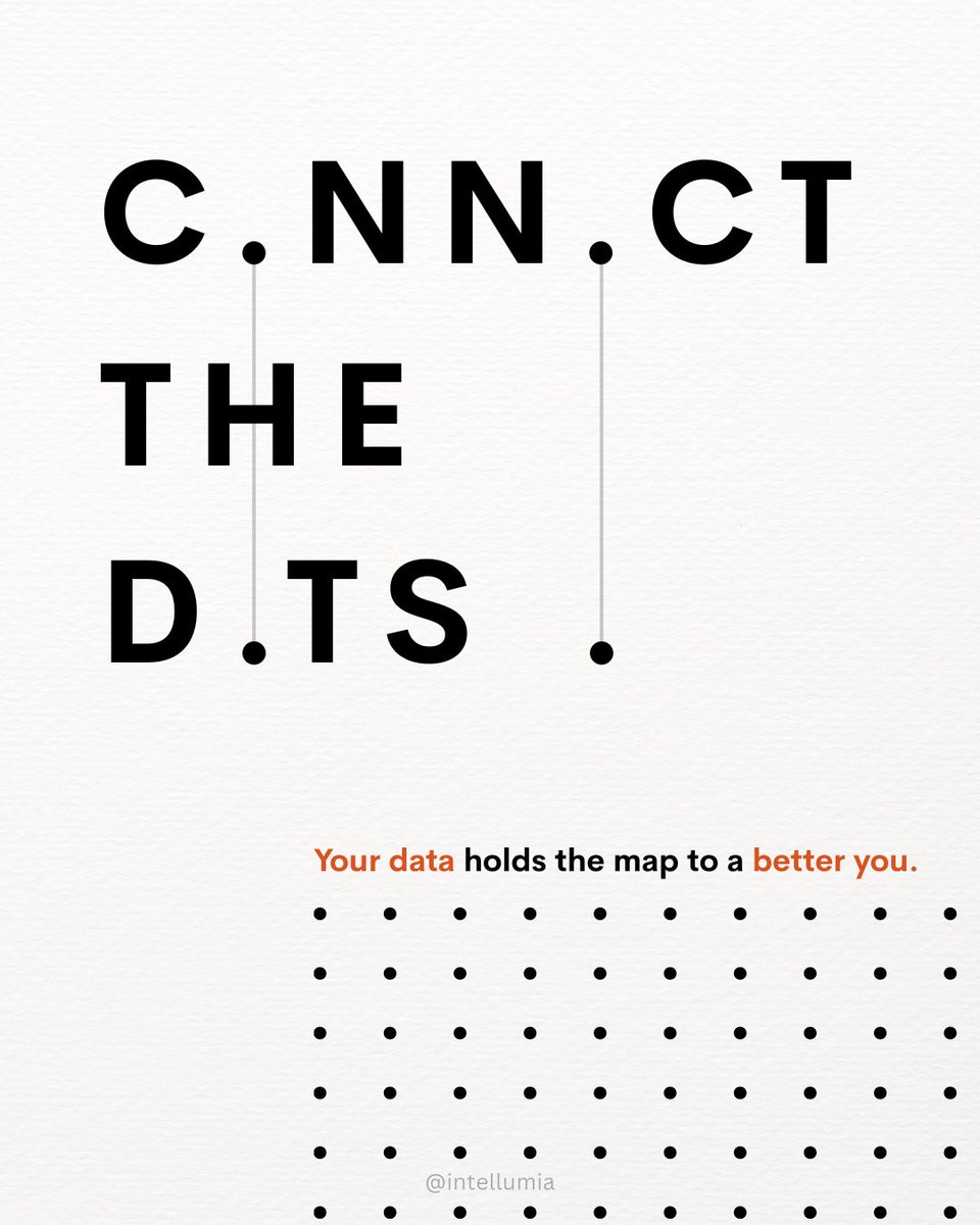 intellumia's tweet image. Struggling to see the big picture in your health and habit data? The “Quantified Self” movement promised optimisation, but app silos keep us stuck.
What if your AI could finally join the dots?
#Intellumia #QuantifiedSelf #DataFragmentation