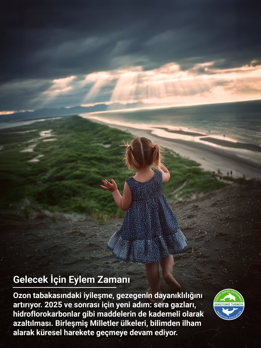 turmepa_dernegi's tweet photo. 🌍 Dünya; atmosferiyle, denizleriyle, okyanuslarıyla bir bütün. Bu bütünlüğü koruyan görünmez bir kahraman var: ozon tabakası. https://t.co/JtPCRB9n9R