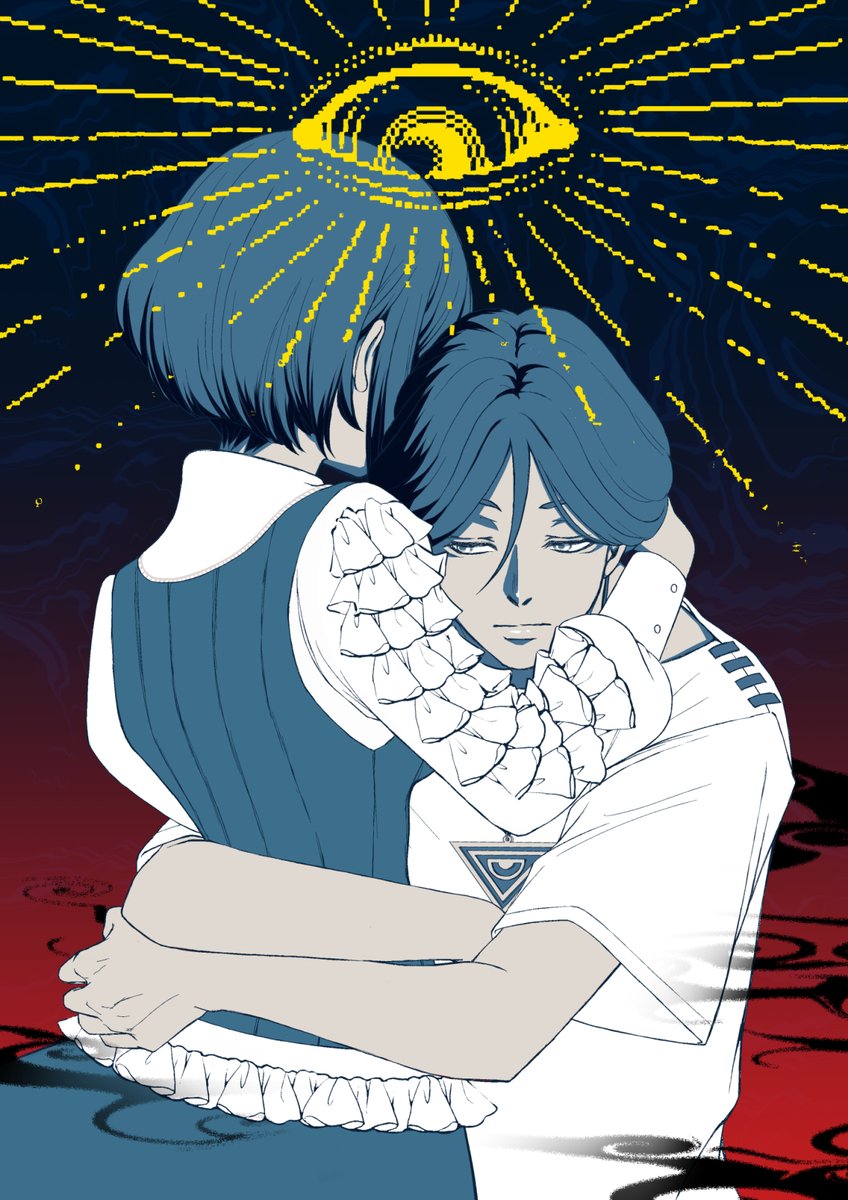 この気持ちをどう発散すればいいかわからず衝動的に描いてしまった…
都市伝説解体センター...クリア後もこんなに惑わされるなんて...
とりあえずネタバレ踏む前にみんなにやって欲しい。 
そして語り合いたい。語らせて！！ 

#都市伝説解体センター 
#都市伝説描きたいセンター