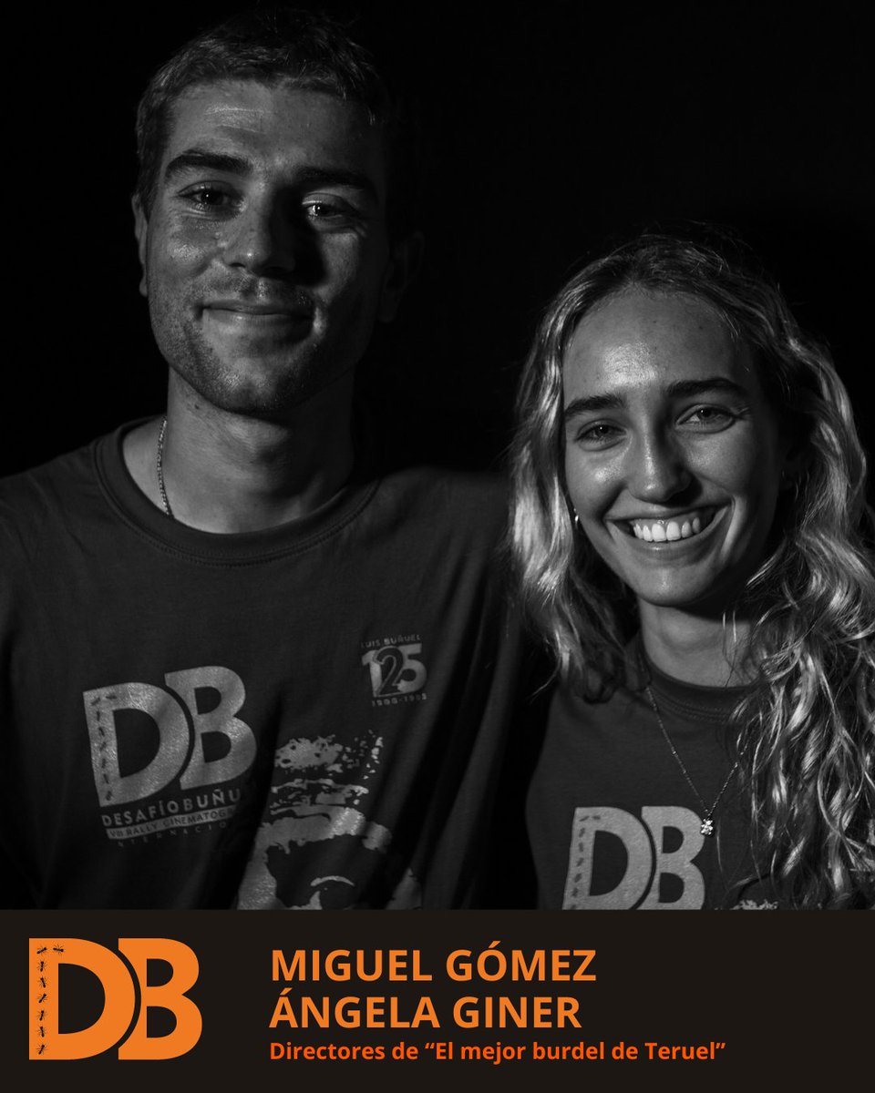GENTE #RallyDB 🥰 | La sonrisa en esta foto de Miguel Gómez y Ángela Giner es nada respecto a cuando recibieron el premio del público y el de mejor película por el corto que dirigieron al alimón: "El mejor burdel de Teruel"

¡Gran trabajo con todo el equipo👏!

#TeruelDeCine