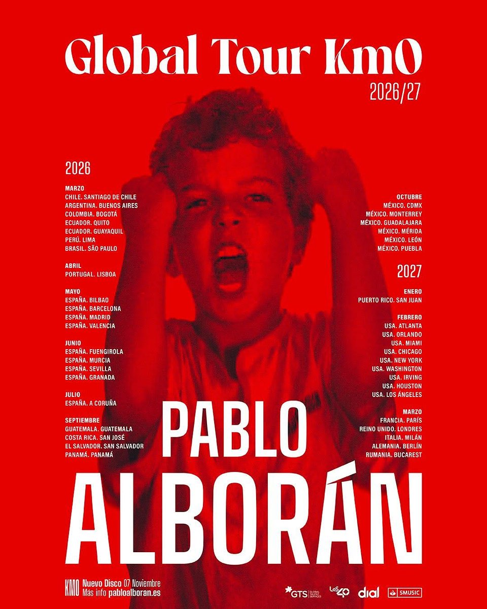 Buenoo notición! Cada vez más cerca... nos vemos en marzo 😎🇦🇷🎫💃🏻
<a href="/pabloalboran/">Pablo Alborán</a> cc <a href="/MovistarArenaAR/">MovistarArenaAR</a>