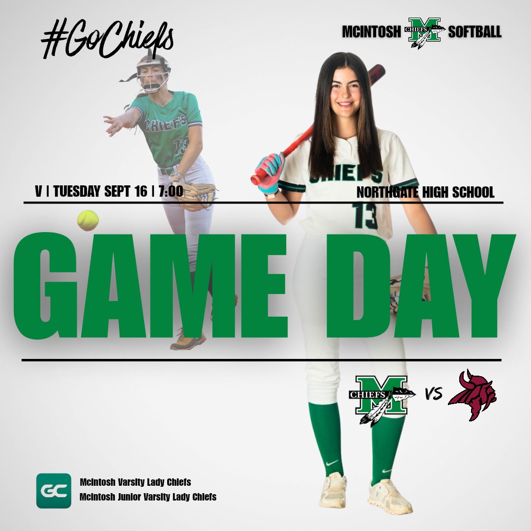 GAMEDAY! JV/V at Northgate! First pitch at 5:30 with Varsity to follow! 💚🖤🥎💪