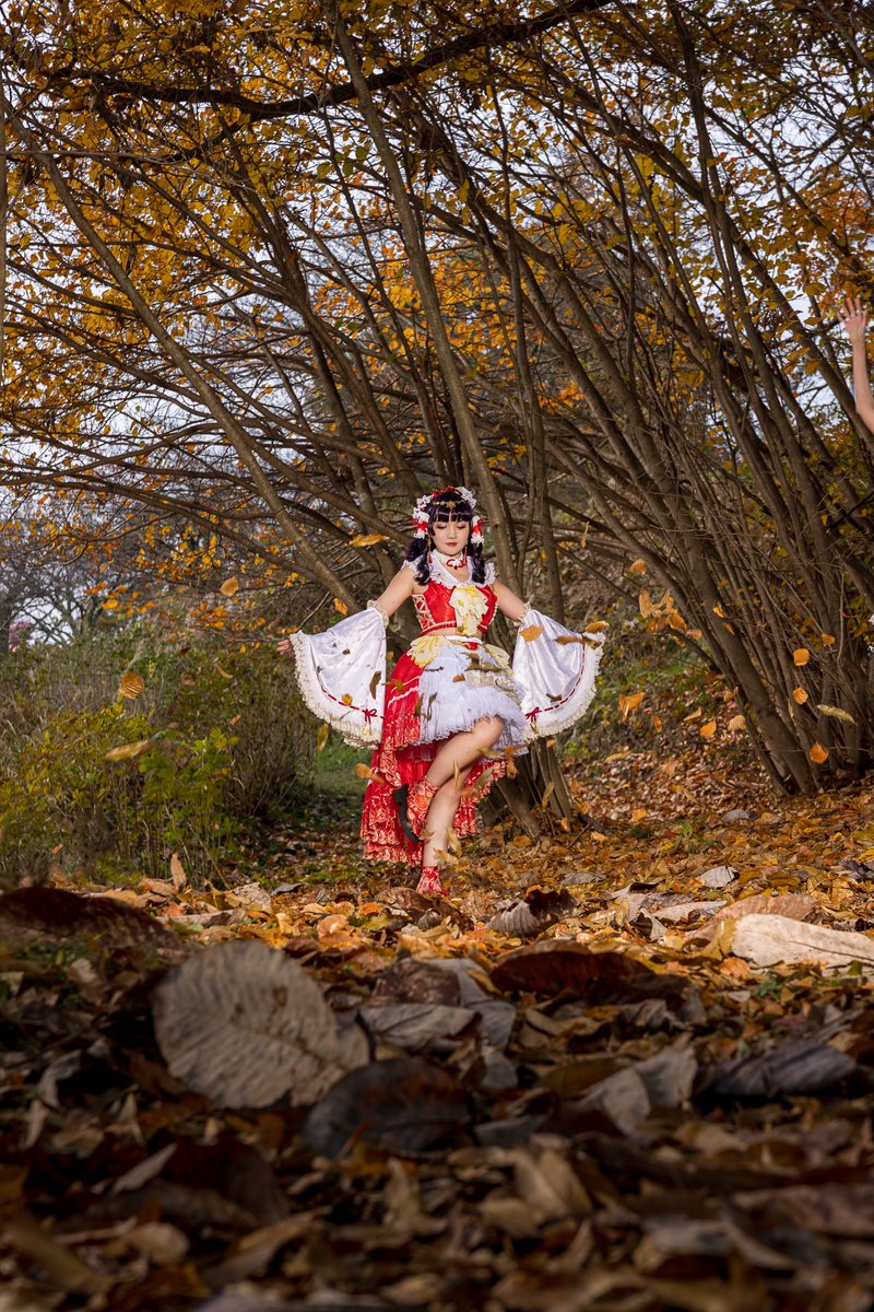 東方Project　博麗霊夢

🍂落葉と巫女舞🍂

📷：ひめかわさん
👗：シスカさん (<a href="/shishuka2/">シスカ@ 衣装オーダー次回納品10月下旬</a> )

#東方Projectㅤㅤㅤㅤ 
※コスプレ※
※撮影許可済※