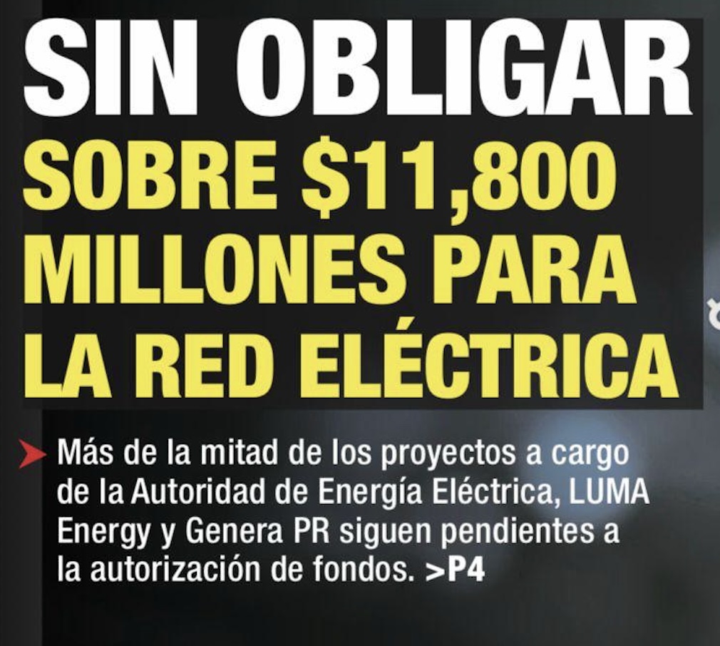 juandalmauPR's tweet photo. 💡"La proyección ofrecida por la oficina del zar de la obligación total para Genera PR apunta a que, de FEMA aprobar todo, la empresa contará con $2,115 millones para la reconstrucción de las centrales, componentes críticos y unidades “peakers” que consumen diésel y gas natural, al igual que proyectos de eficiencia de combustible e instalación de baterías. En cuanto a LUMA Energy, la obligación proyectada supera $10,958 millones, que abarcan 319 proyectos relacionados con la distribución de electricidad, 82 proyectos enfocados en componentes de transmisión y 64 subestaciones. La privatizadora además tiene cuatro proyectos de reconstrucción de edificios y 26 de telecomunicaciones. "   https://t.co/pihpri2w7g #SeguridadEnergetica