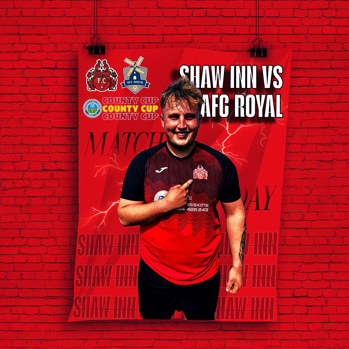 This Sunday, the lads are back in action as we take on AFC Royal in our first game of this years Sheffield &amp; Hallamshire FA County Cup. 

Let’s have it, Lads.👏🏻

🏆<a href="/SHCFA/">Sheffield FA ⚽️</a> COUNTY CUP
🆚AFC ROYAL
⏰11:00 AM
📍ARDSLEY PARK, S71 5EJ

#UTSI ❤️