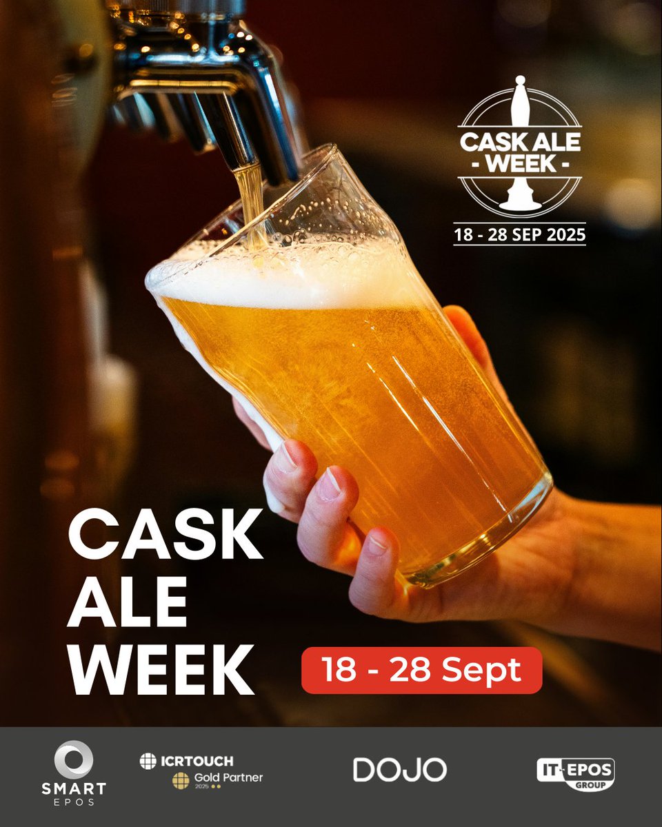 The next week is all about celebrating cask ale! Nationwide pubs can expect the cask ale pumps to be flowing more than ever as the delights of this drink are savoured 🍻

With the help of Smart Epos and <a href="/icrtouch/">ICRTouch</a> , you can take order after order with ease!

<a href="/caskaleweek/">Cask Ale Week</a>