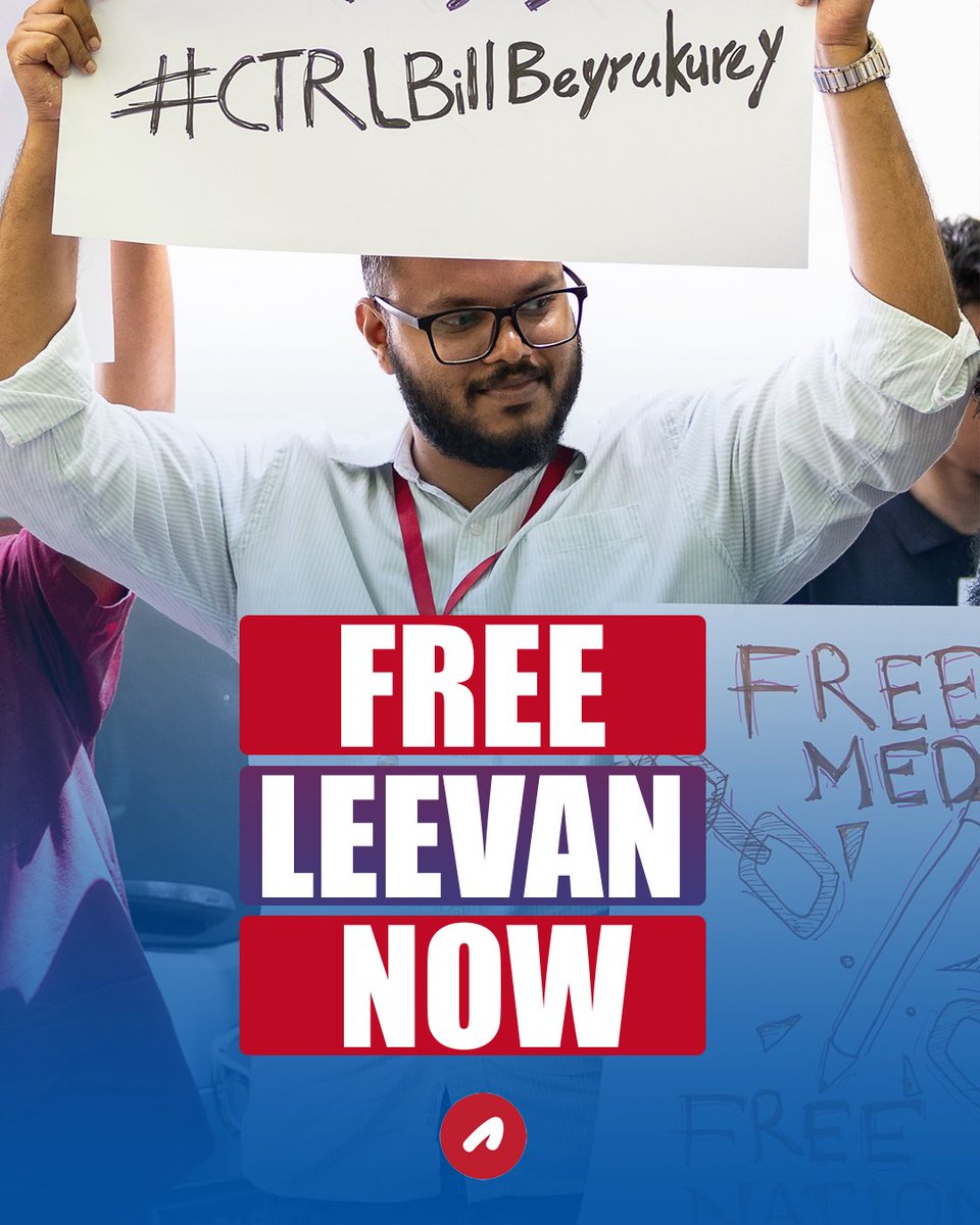 Free Leevan now. 

#CTRLBillBeyrukurey