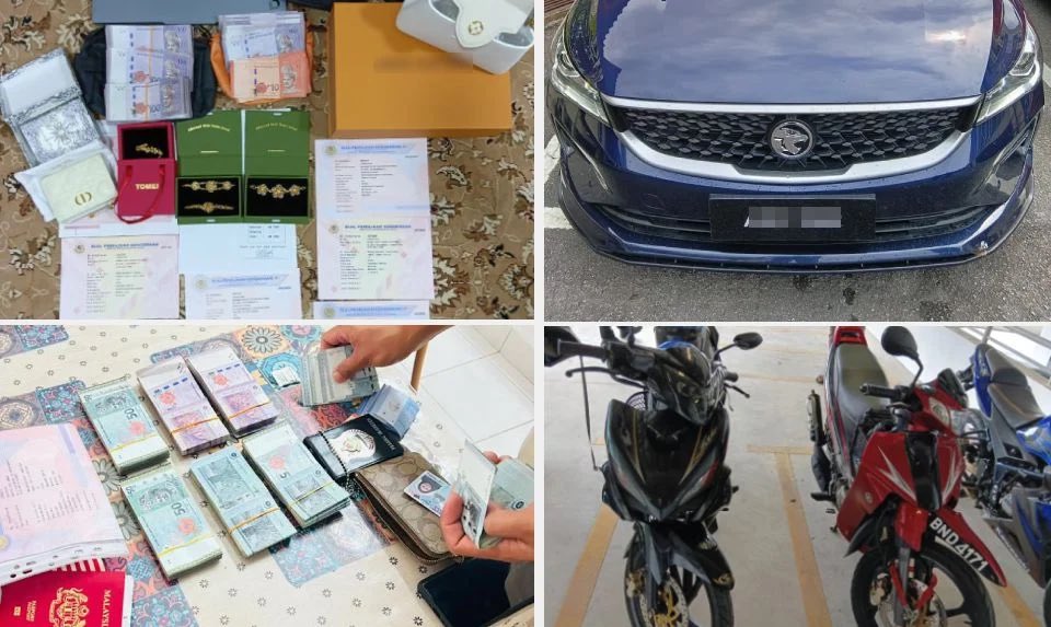 redzuanNewsMPB's tweet photo. Akaun Tabung Haji dan ASB bernilai kira-kira RM1 juta dibeku SPRM susulan tangkapan 8 pegawai Imigresen termasuk ibu dan anak di N. Sembilan.

Suspek bersekongkol sindiket counter setting dengan menerima rasuah sebagai balasan mudahkan urusan kemasukkan warga negara asing -SPRM https://t.co/tNQFIhx3zc