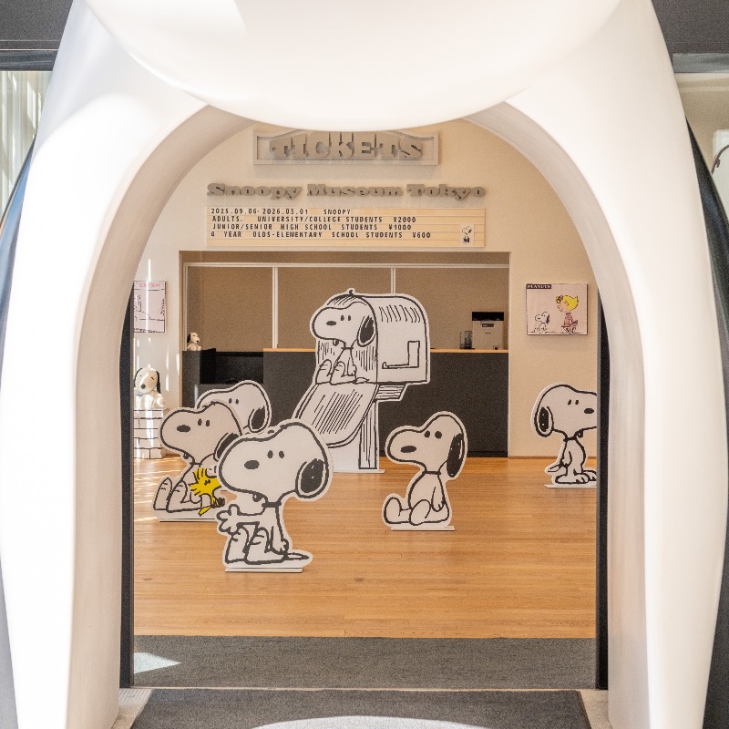 スヌーピーミュージアムは ˗ˏˋ もっとスヌーピーだらけ ˎˊ˗ ＼ 展示
