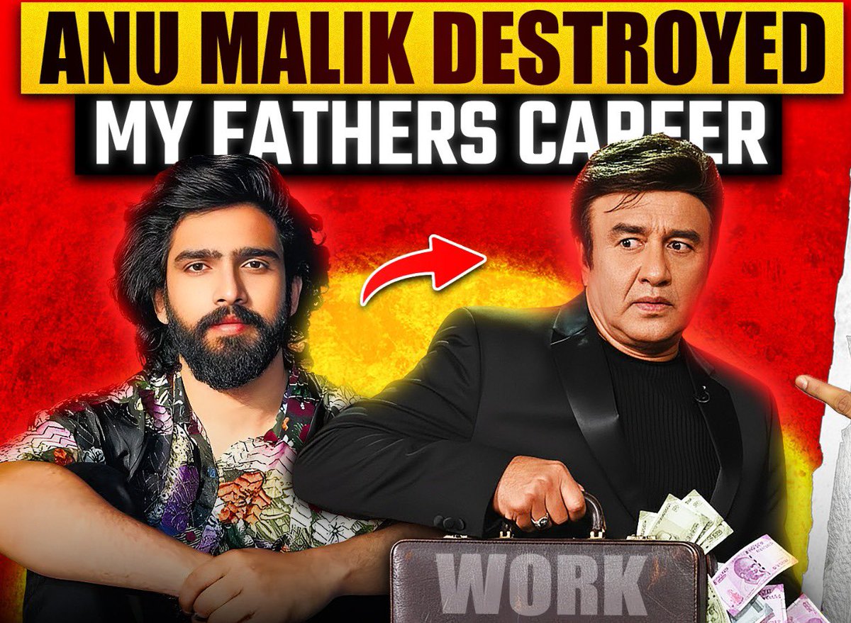 Amaal Mallik has claimed that Anu Malik stole work from his father Daboo Mallik.
And he destroyed his career by sabotaging it. But how much truth is there ? 

Come find out in our latest video now
opener.one/yt/r5si7v