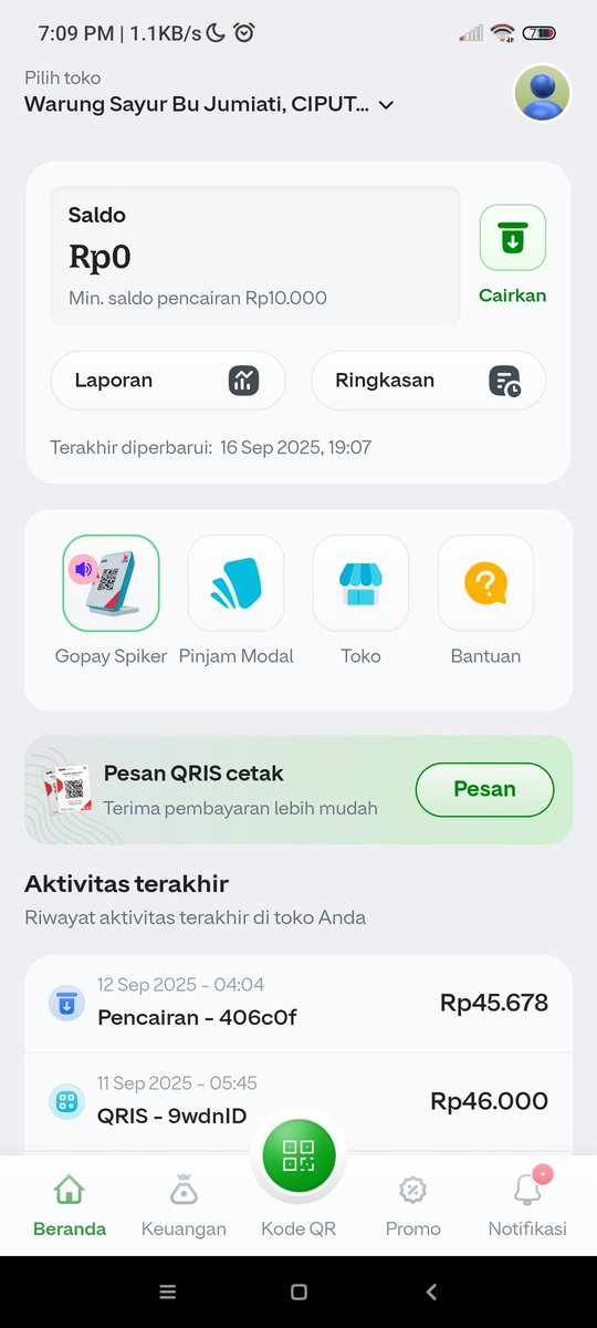 Irul_stven's tweet photo. untuk yang kendala di gopay merchat, bisa coba install aplikasi di hp yang versi android murni, jgn di versi GO.

saya test punya saya berhasil jalan di captur berikut buktinya. dan bukti kendala di post saya sebelumnya https://t.co/CbheLsXXHQ