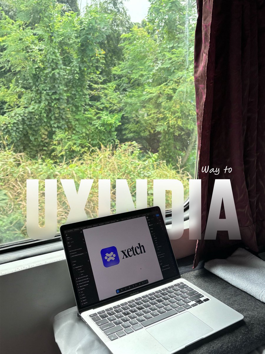 itzmeSwastik's tweet image. Nothing like a window seat to frame some design ideas. 🌿🚆

Excited to bring them along to #UXIndia

See y&apos;all in Hyderabad!

@uxindiaconf