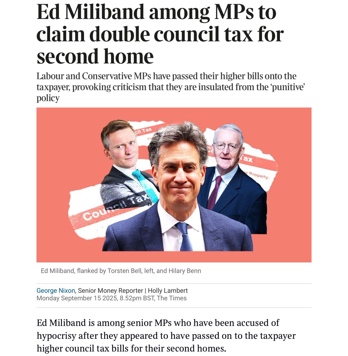 Politicians dodge bigger bills, while everyone else sees electricity costs soar