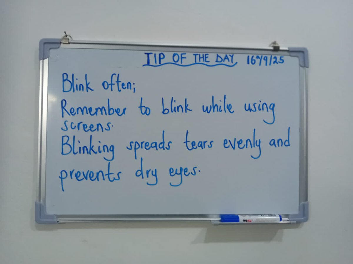 MarthaNakasango's tweet photo. Our Eye Care tip of the Day at Victorious Eye Care
@CentreKireka https://t.co/HeKUchQWCF