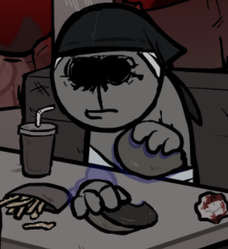 Eggcrum_theEpic's tweet image. plain ass burger