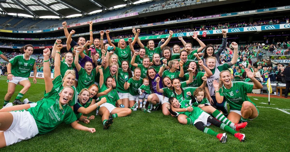 ON THIS DAY: 7 years ago
Celebration time at Croke Park for the Limerick ladies football team after they clinched the All Ireland junior title on September 16th 2018
Result: Limerick 5-06, Louth 0-08