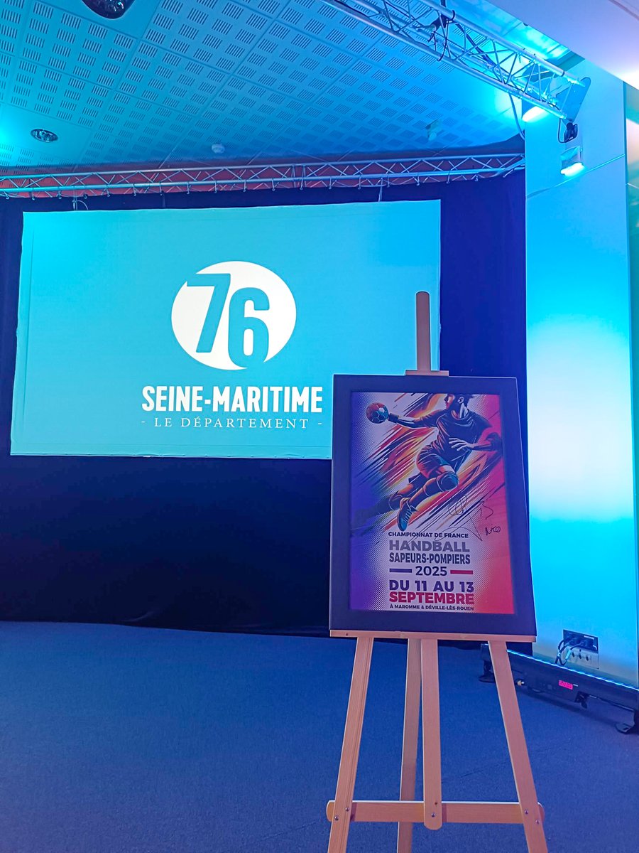 SDIS_72's tweet image. 🏆15ème Championnat de France de Handball Sapeur-Pompier à Rouen

Notre équipe sarthoise était composée de 14 joueurs et 1 encadrant.
📊 Classement final : 10ème sur 24

🙏 Un grand merci aux joueurs pour leur énergie et leur engagement à représenter fièrement notre département.