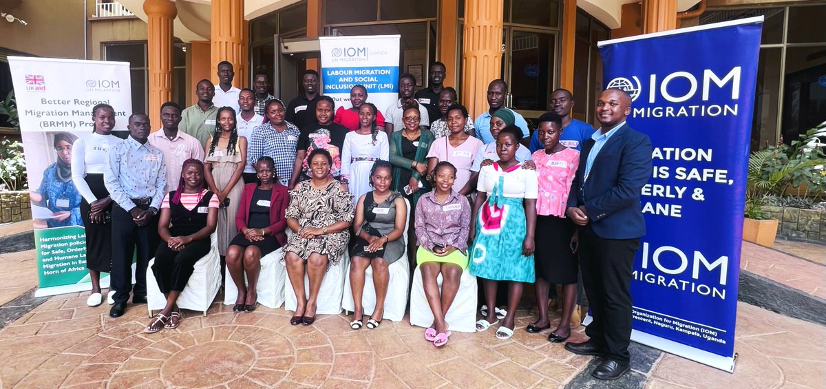IOM_Uganda's tweet photo. 25 youth entrepreneurs have gathered in Mukono, through IOM’s Youth Business Incubator Programme (YBI) to receive training on converting entrepreneurial ideas into profitable business ventures. This is part of a project funded by @FCDOGovUK. https://t.co/azhRdI5tuw