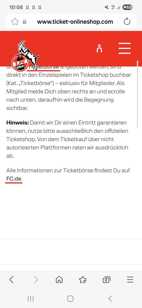 fberg's tweet photo. Jetzt bin ich durch, aber wo ist das Spiel? Kann wer helfen? #effzeh #Tickets https://t.co/lfCfUGwl06