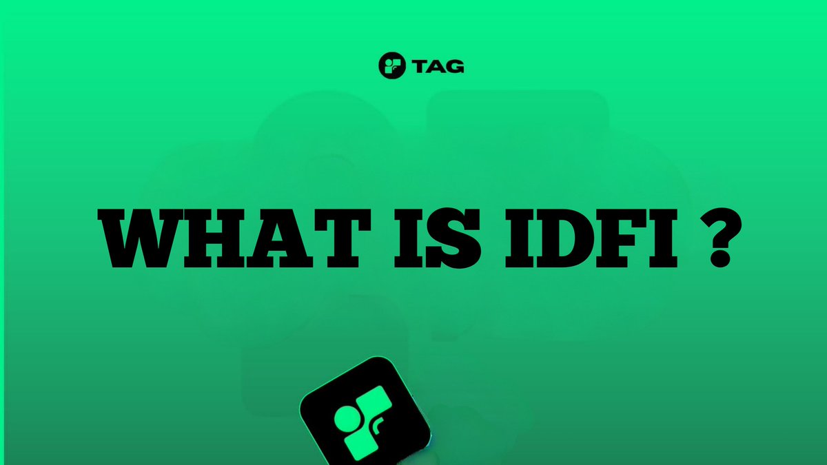 tagdotworld's tweet photo. Identity Finance (IDFI) is the economic layer of the TAG ecosystem.
In traditional finance, capital earns rewards.
In #IDFI, it’s your identity, trust, and engagement that drive value.
With a TAG ID, your verified participation across campaigns, conversations, and communities gets rewarded no face, no forms, no compromise.
#IDFI turns reputation into currency and voice into value all powered by on-chain identity.