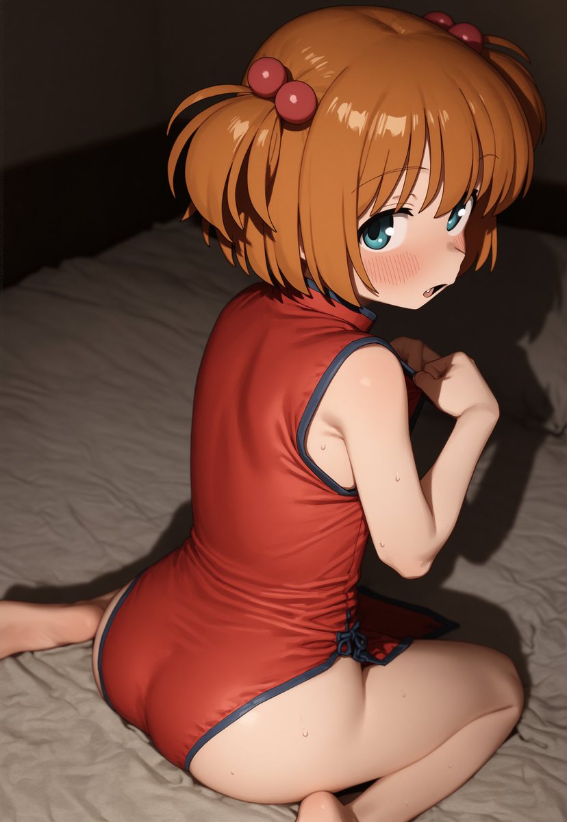 似合うと思うのに片岡優希のチャイナ服絵全然無いじぇ... 