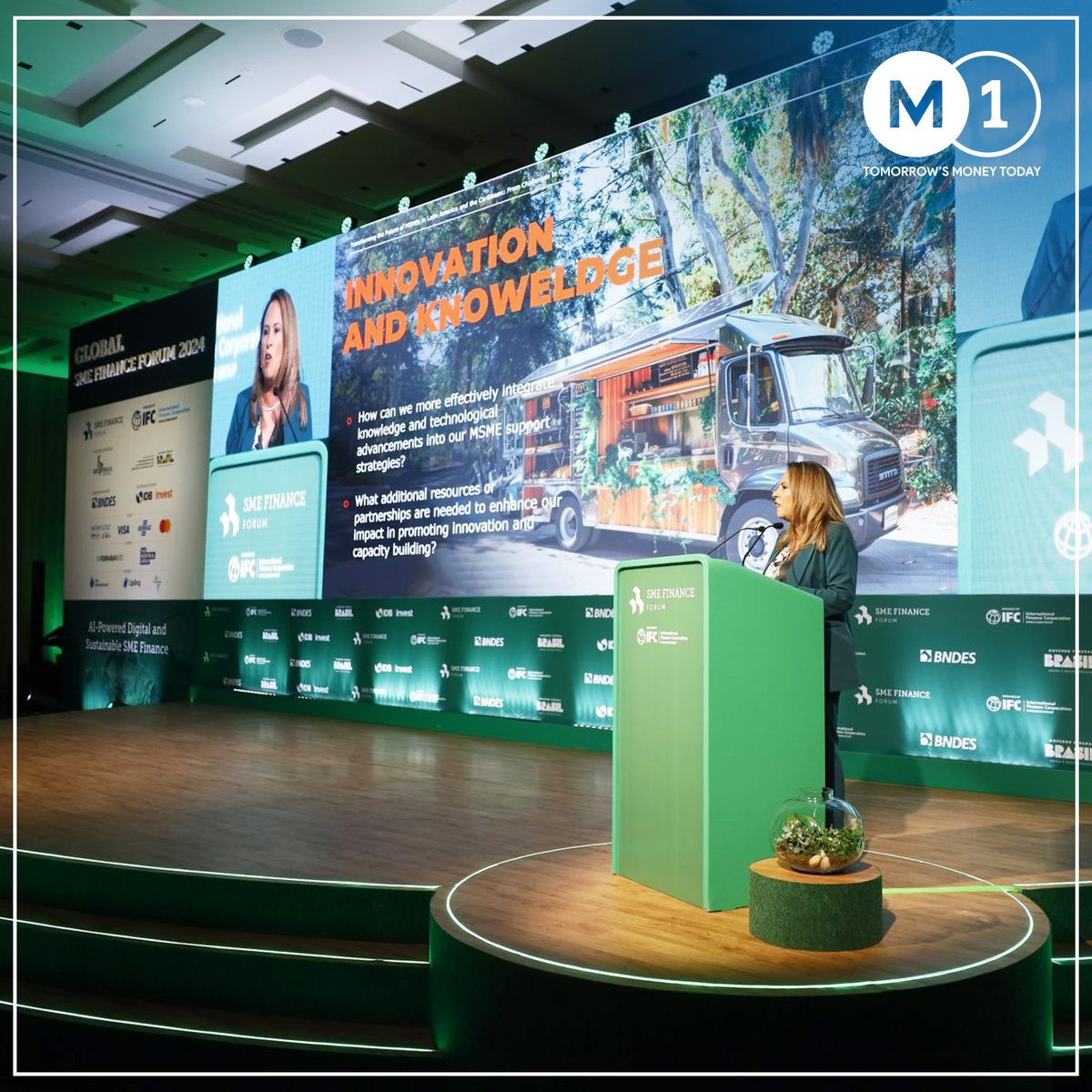 M1xchange's tweet image. An incredible start to #GlobalSMEFinanceForum 2025! 🚀 Day 1 brought insights & connections shaping the future of #SMEFinance. Excited for more tomorrow, incl. Sachin Sharma’s session!
#M1xchange #TradeFinance #Fintech #MSMEs